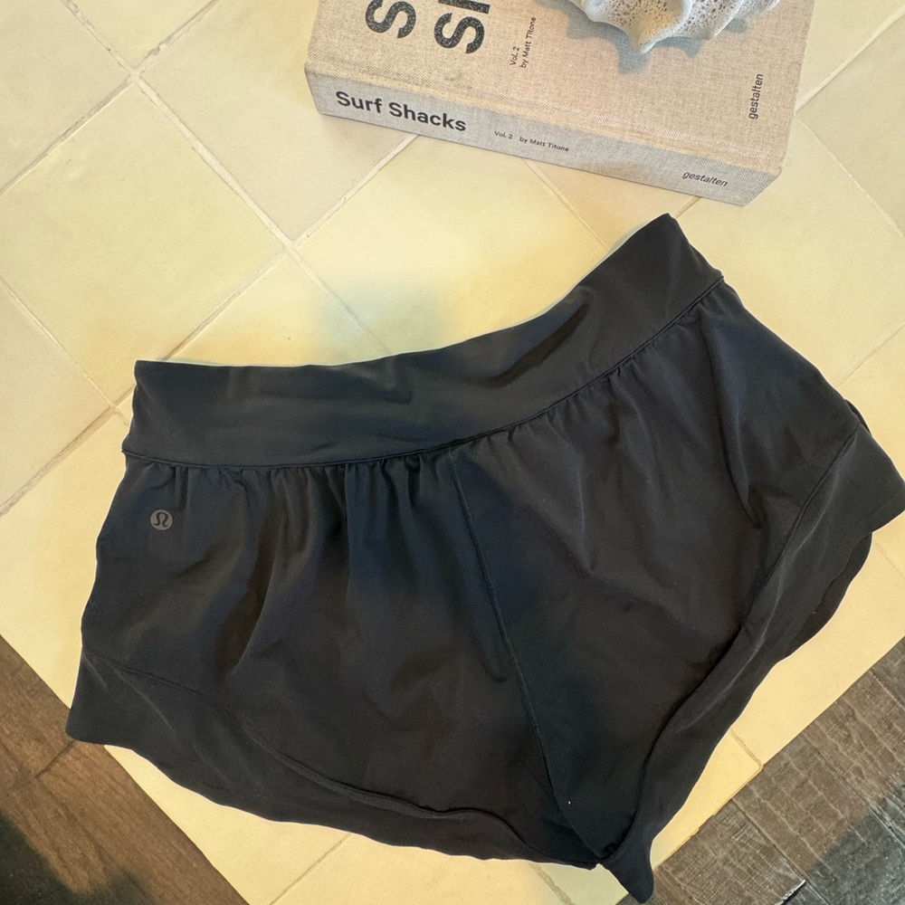 lululemon athletica Women's Black Shorts